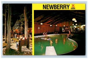 c1920s Newberry KOA Kampground Michigan. Postcard F118E