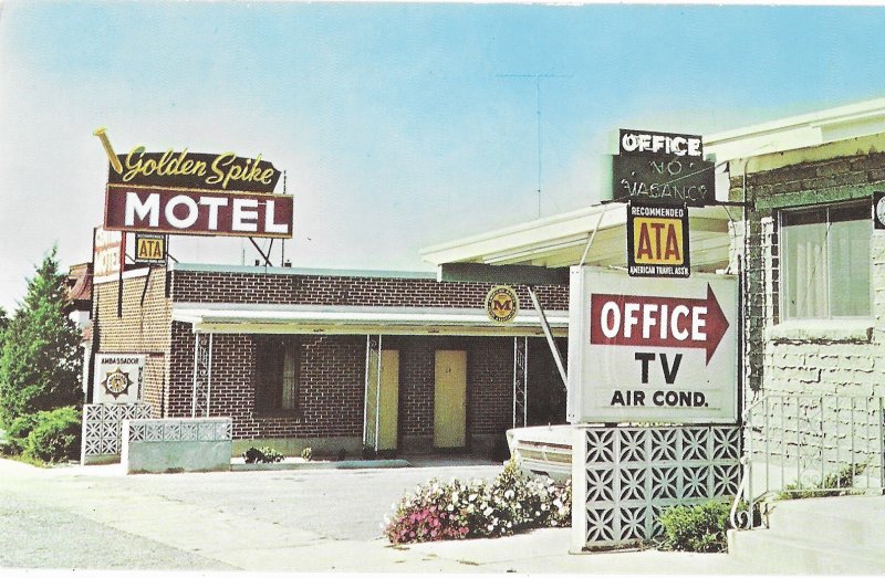 Golden Spike Motel US Highway 30 Brigham City Utah