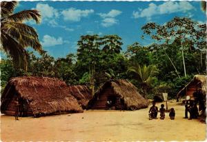 CPM SURINAME-Typical bushnegro huts (330336)