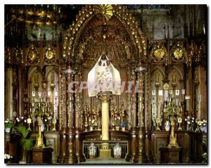 Modern Postcard Chartres Cathedrale called the Black Virgin of the Pillar