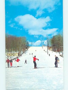 Chrome SKIING SCENE Grossinger - Liberty In Catskills New York NY AG5313