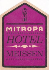 GERMANY MEISSEN MITROPA HOTEL