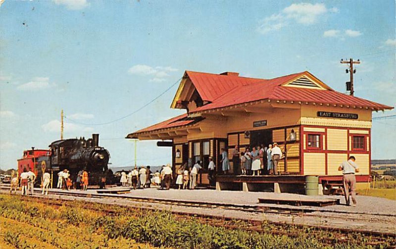 Strasburg Railroad Depot Strasburg, Pennsylvania PA  