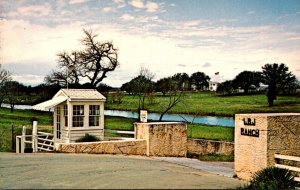 Texas L B J Ranch Entrance Near Johnson City