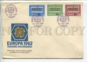 446585 PORTUGAL 1962 year FDC Europa CEPT