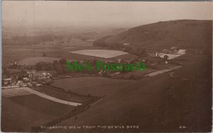 Sussex Postcard - Panoramic View From The Devil's Dyke  RS30418