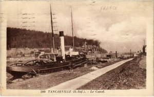 CPA Tancarville Le Canal (992999)