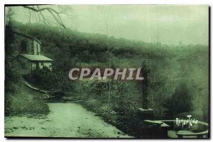 Old Postcard The Vendee Vouvant forest Mervent Montfort father of the Grotto ...