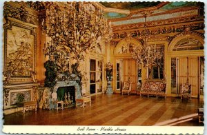 Postcard - Ball Room, Marble House, Newport, Rhode Island 
