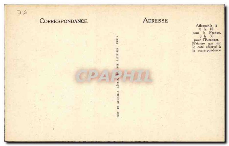 Old Postcard Former Abbey of Jumieges 18th