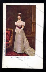 ROY073 - King Edward VII. Her Majesty Queen Alexandra - Tucks Empire postcard