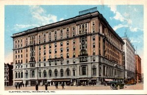 Indiana Indianapolis Claypool Hotel