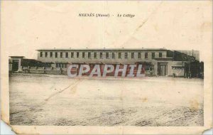 Old Postcard Meknes (Morocco) The College