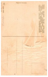 Sailboats , Embossed
