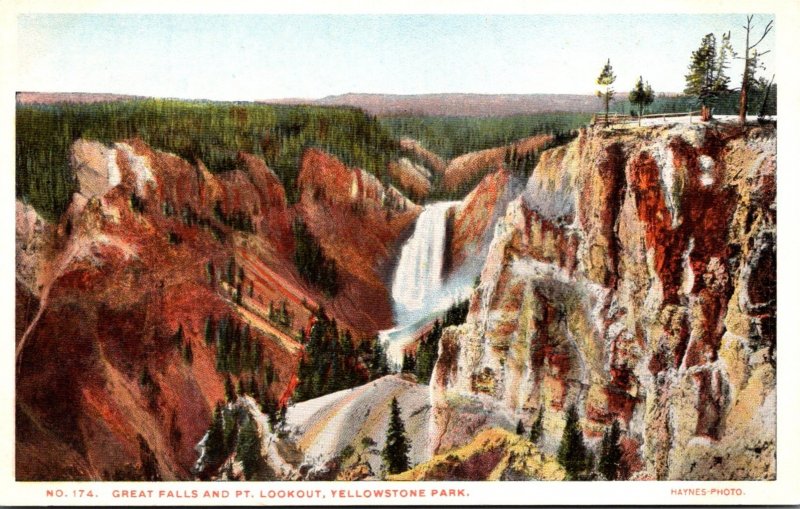 Yellowstone National Park Mammoth Hot Springs Jupiter Terrace Haynes Photo