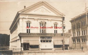 ME, Bangor, Maine, RPPC, Gaiety Theatre, Vaudeville, Motion Picture, Photo