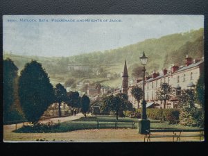 Derbyshire MATLOCK BATH Heights of Jacob & Promenade c1921 Postcard 49094