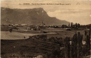 CPA EMBRUN - Vue de St-Surnin - Au fond, le Grand Morgon (453592)