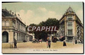 Postcard Old Nice Boulevard MacMahon