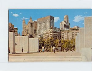 Postcard Battery Park, New York City, New York