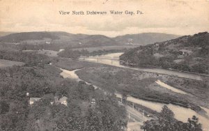 Delaware Water Gap Pennsylvania Aerial View Delaware Water Gap Lithograph PC U56