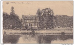 THOUROUT (West Flanders), Belgium, 1900-1910s; Kasteel Baron De Maere