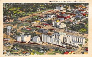 Milling and industrial district Salina Kansas