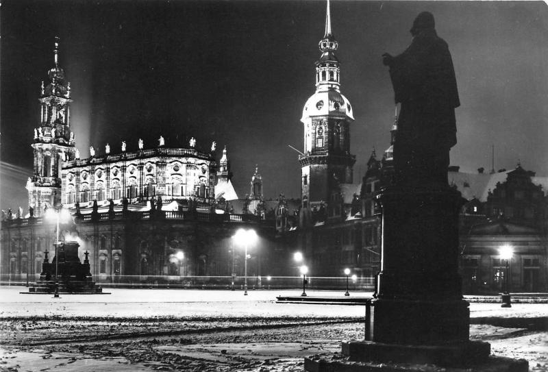 BG1124 dresden theaterplatz mit kath hofkirche und   CPSM 14x9.5cm germany