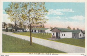 ATHENS , Georgia , 1910s ; Brays Tourist Camp