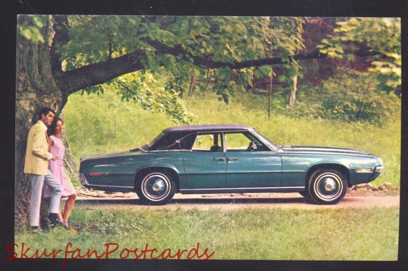 1968 FORD THUNDERBIRD LANDAU VINTAGE CAR DEALER ADVERTISING 