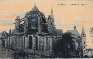 CPA REDON Abside de l'Eglise (1251717)