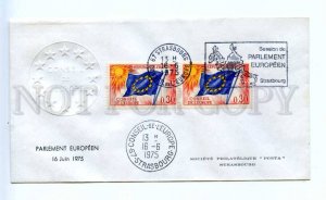 418306 FRANCE Council of Europe 1975 year Strasbourg European Parliament COVER