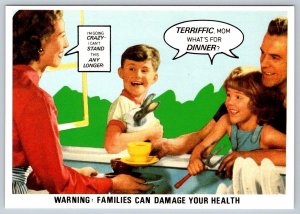 Family, Objects Of Desire, 1987 Chick Pix Comic Postcard #R141, NOS