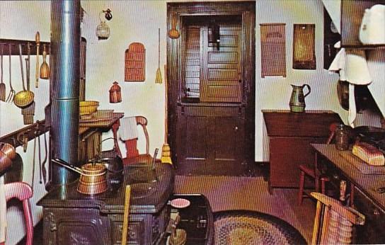 Kitchen Abraham Lincoln's Home Springfield Illinois 1975