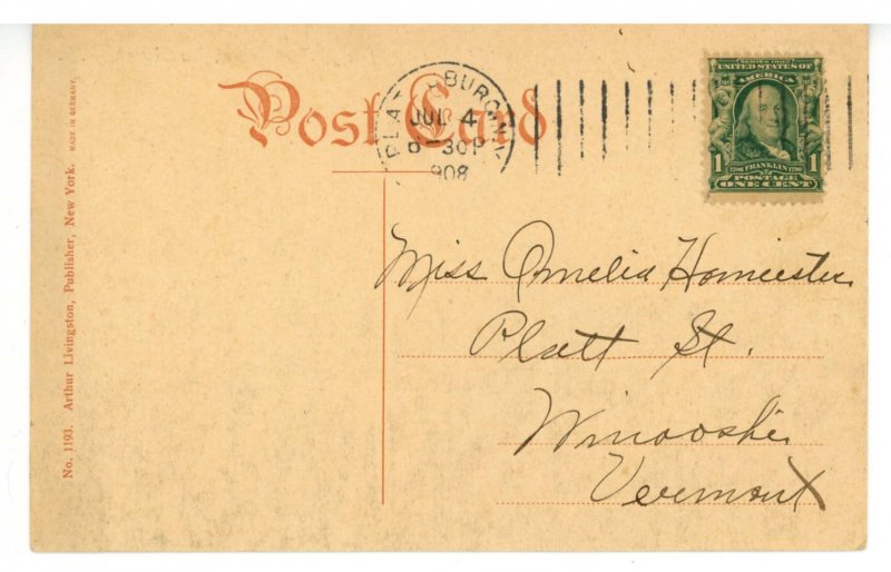 NY - Plattsburgh. State Normal School