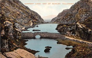 Serpent Lake, Gap of Dunlos Killarney Ireland Stain on back 