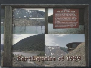 America Postcard - Quake Lake, Montana - Earthquake of 1959 -  T8829