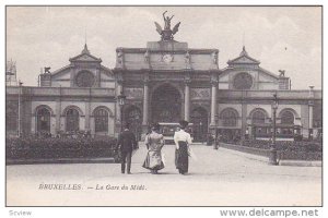 BRUXELLES, La Gare du Midi, Belgium, 00-10s