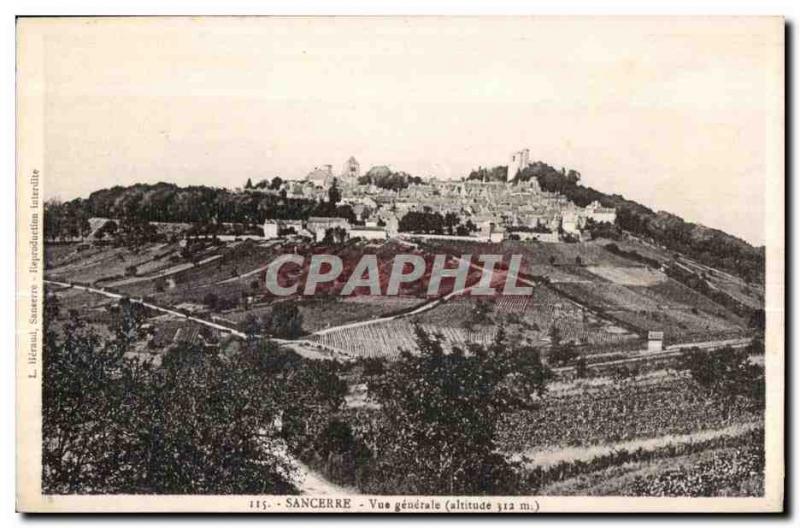 Sancerre - Vue Generale - Old Postcard