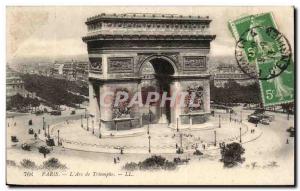 Paris - 8 - L & # Triumph 39Arc - Old Postcard