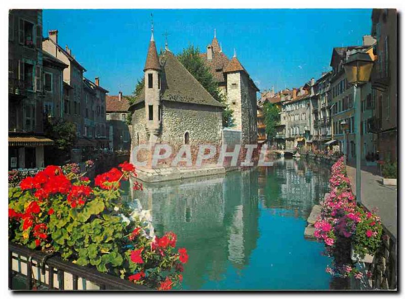 Modern Postcard Annecy Haute Savoie