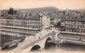 BESANCON FRANCE LE PONT BATTAUT ENTREE DE LA GRANDE RUE POSTCARD