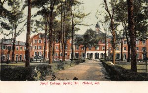 Jesuit College, Spring Hill, Mobile, Alabama, Early Postcard