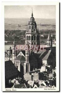 Old Postcard Mainz Dom