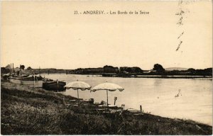 CPA ANDRESY - Les Bords de la SEINE (102782)