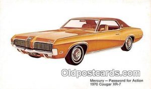 1970 Cougar XR7 Mercury Auto, Car Unused 