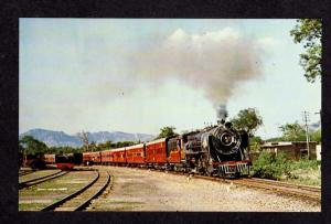 INDIA Indian Railroad Train Western Railways Rajasthan Ajmer RR Postcard PC