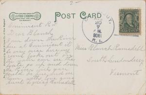 Providence, Rhode Island - Bridge and Lake, Roger Williams Park-1908