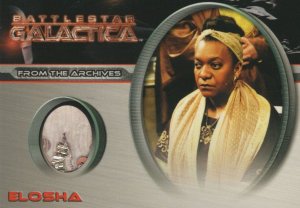 Elosha Battlestar Galactica TV Show Real Piece Of Costume Relic Card