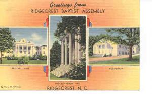 NC LN Ridgecrest Baptist Assembly JUN 16 1950